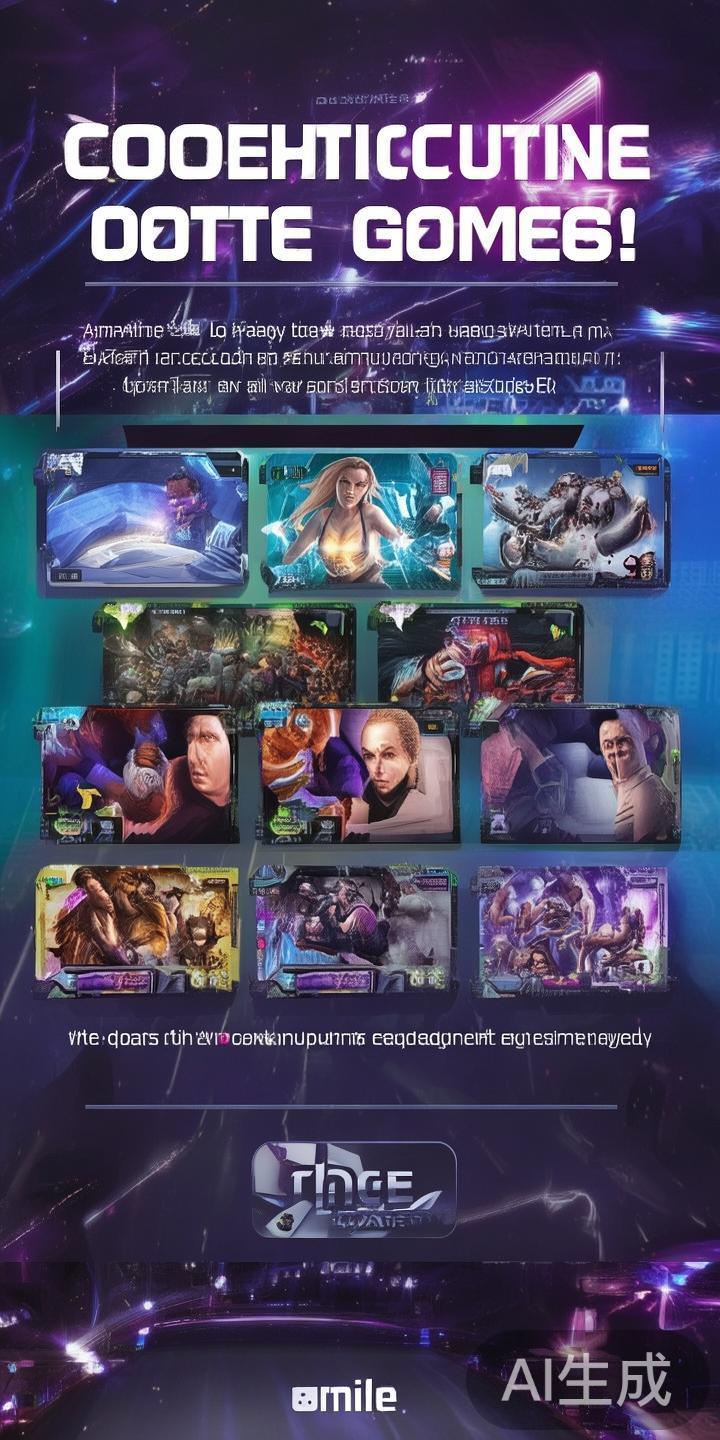 三、竞技对战类游戏
这类游戏强调玩家之间的实时交